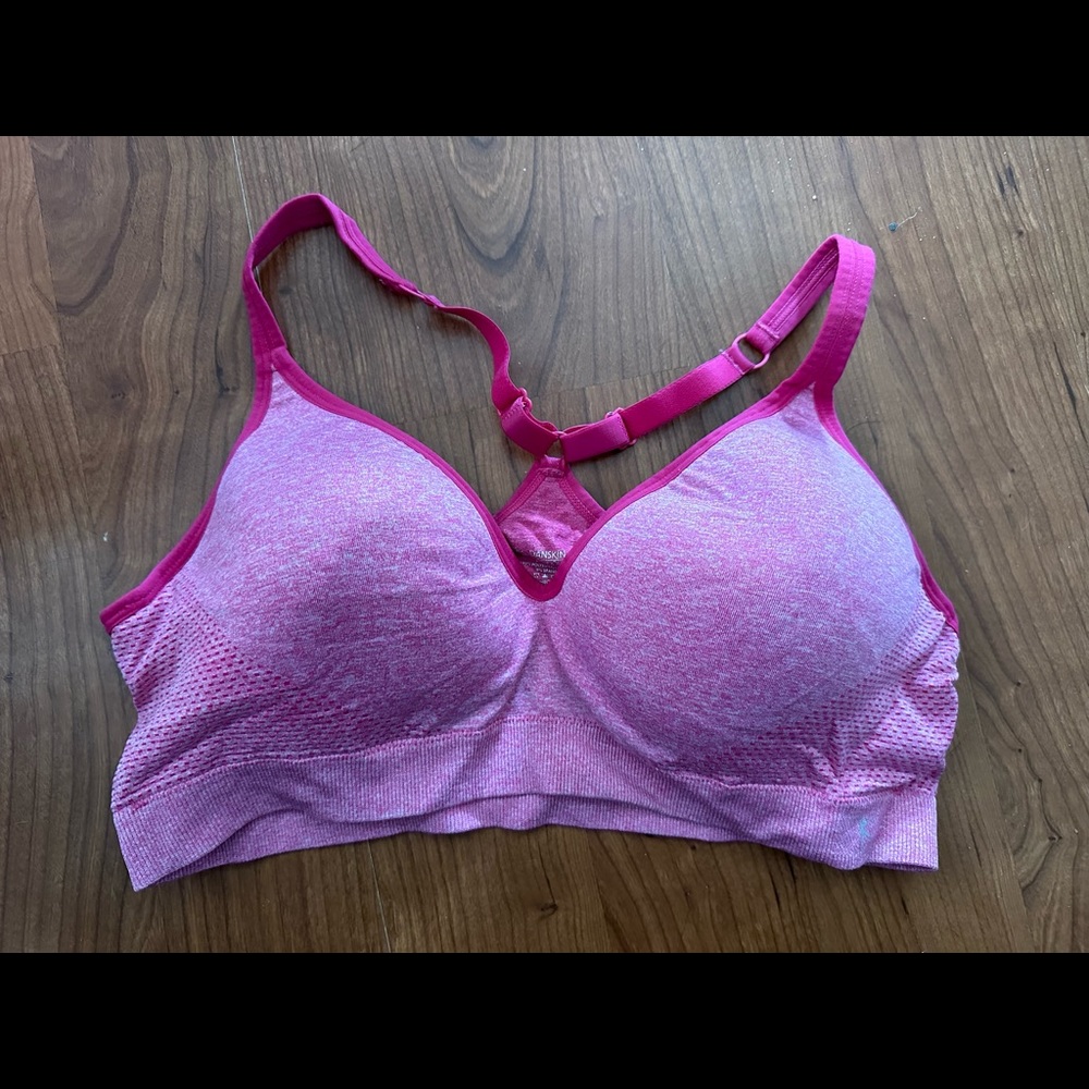 Pink Sports Bra